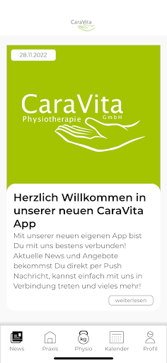 CaraVita Screen 2
