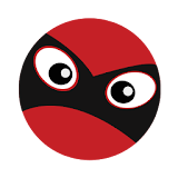 knock down red ball jump icon
