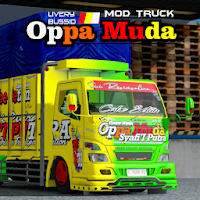 Livery Bussid Mod Truck Oppa Muda Complete
