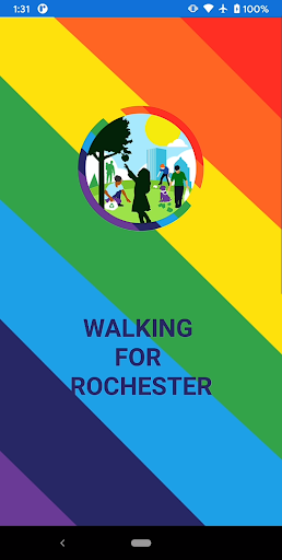Android application Walking for Rochester screenshort
