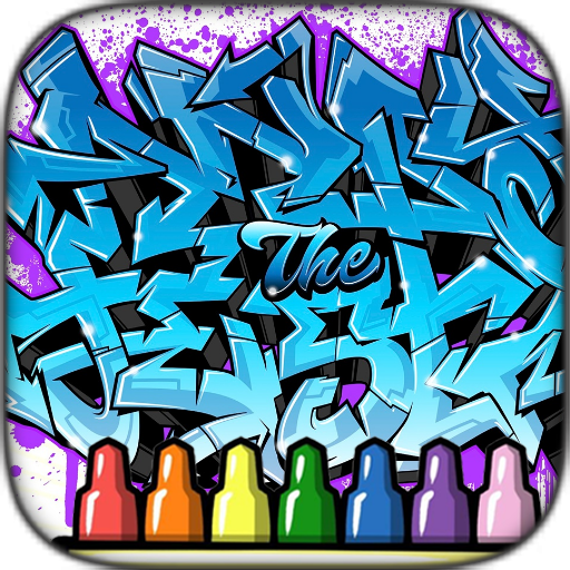 Coloring Graffiti Glitter 1.0 Icon