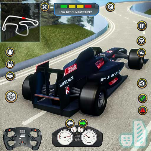 F1 Word Car Racing Game