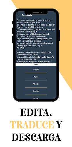OCR Escáner de imagen a texto