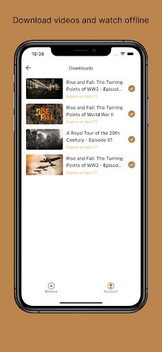 Chronicle History Screen 2