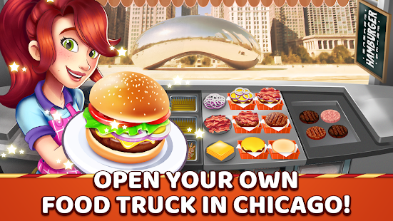 Burger Truck Chicago Food Game Screenshot