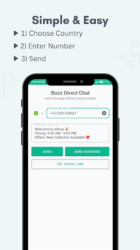 Buzz Direct Chat Screen 2