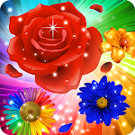 Cover Image of Descargar Flower Mania: Juego de Match 3 de Blossom Bloom  APK