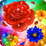 Flower Mania: Blossom Bloom Match 3 Game icon