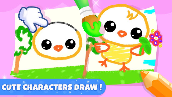 Kids Drawing  and Coloring Games 1.0 APK screenshots 2