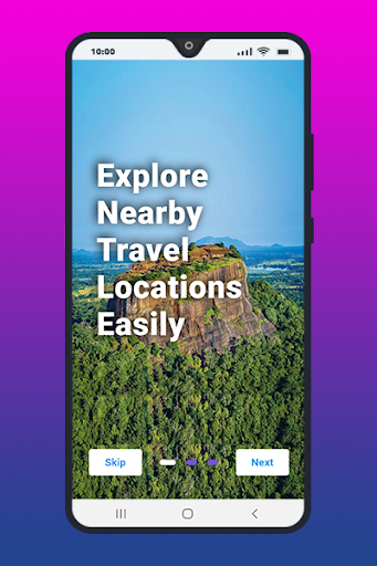 Android application NearPlo screenshort