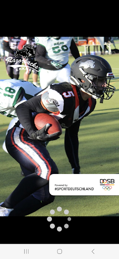 Android application Erkner Razorbacks screenshort