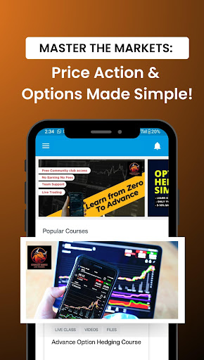 Android application Garvit Garg Live Trader screenshort