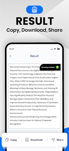Screenshot of Image to Text -  OCR Scanner