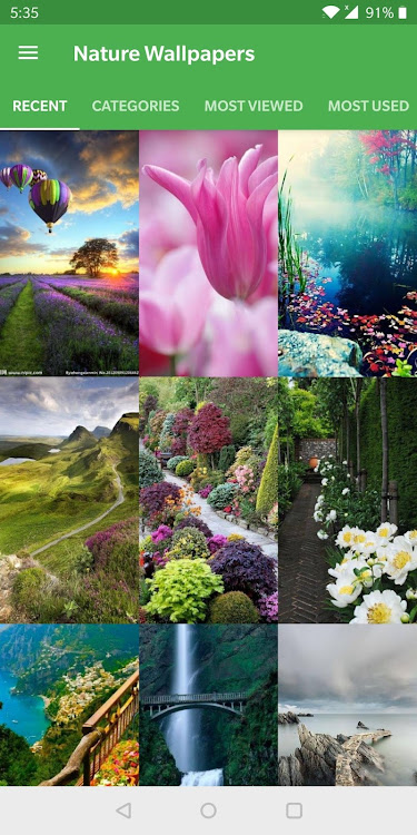 Nature Wallpapers by Hassaan - (Android Apps) — AppAgg