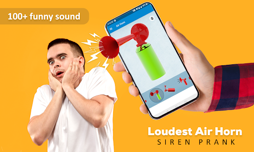 Android application Loudest Air Horn : Siren Prank screenshort