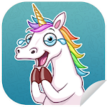 Cover Image of Download Unicorn Stickers For Chat  APK
