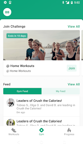 Fitness Point Member App Screen 3