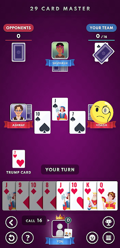 29 Card Master : Offline Game Screen 3