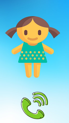 Cute Dolls: Fake Call Screen 3