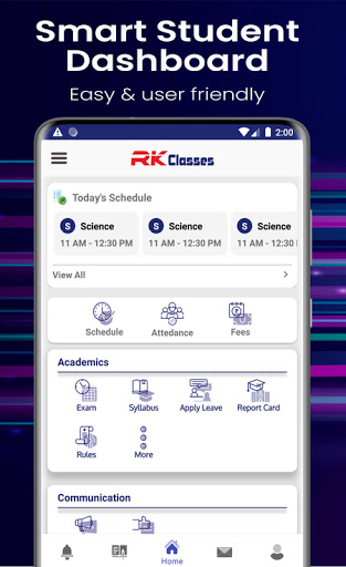 RK Classes Screen 3