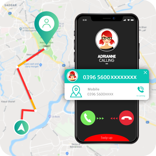 Mobile number locator, caller