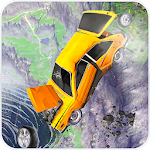 Cover Image of Télécharger Car Crash Test Simulator 3d: Le saut de la mort 1.5 APK