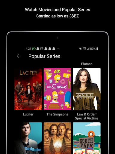 BlackStream Movies and Series