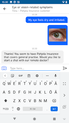 Pohjola Health Advisor Screen 3