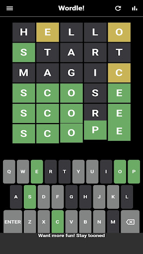 Worde! Unlimited word game! Screen 2