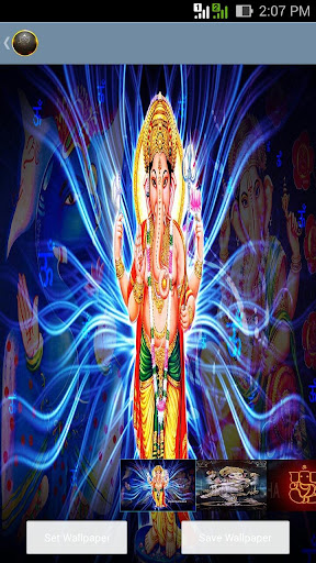 Android application God Ganesha Wallpaper screenshort