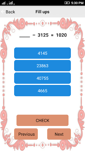 3rd Grade Math Screen 2