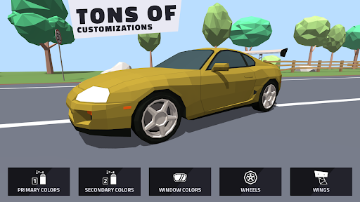 Polygon Drift: Traffic Racing - Racing - games