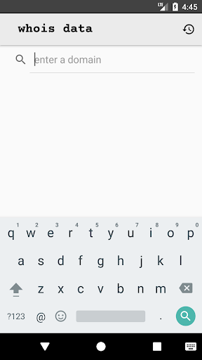 Android application Whois Data - Domain Whois Look screenshort