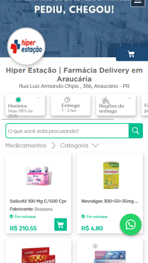 Hiper Estação  Farmácia Deliv