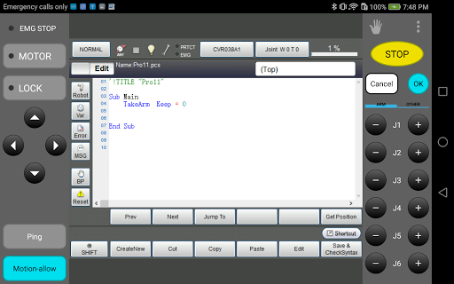 Remote TP Screen 3