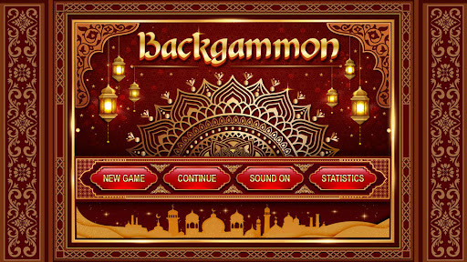 Android application Backgammon screenshort