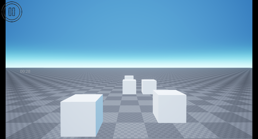 Android application Simple Cube screenshort