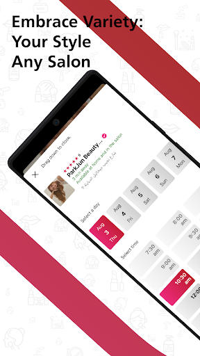 NearsBy - Book a salon Screen 2
