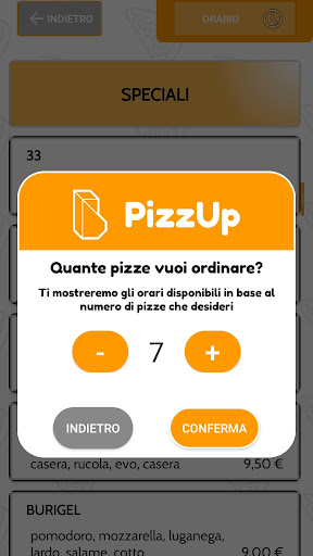 PizzUp Screen 3