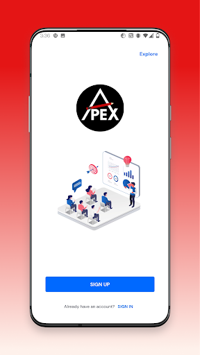 Android application APEX Institute screenshort