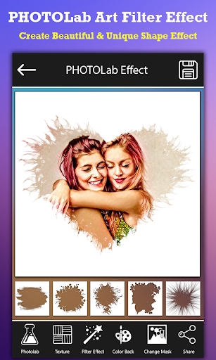 Android application Photo Lab : Shattering Effect screenshort