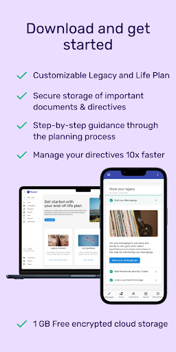 Legacy and Life Planning Screenshot