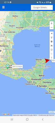 Centauros GPS Screen 2
