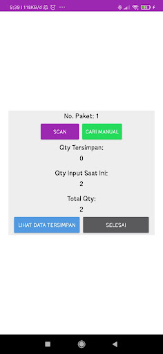 Android application Picking Order screenshort