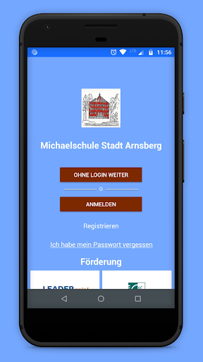 Android application Michaelschule Stadt Arnsberg screenshort