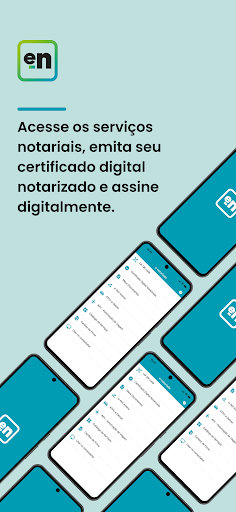 Android application e-notariado screenshort