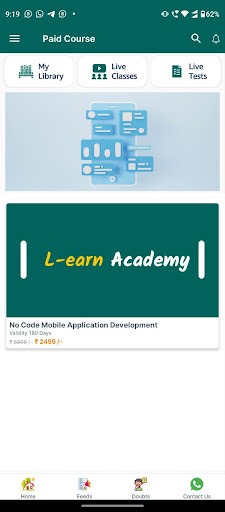 Android application Learn Academy screenshort