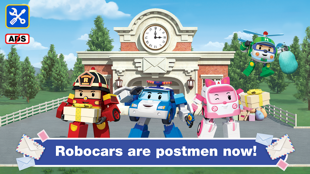 Robocar Poli Balita Tukang Pos 1.1.3 APK + Mod (Unlimited money) untuk android