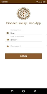 Pioneer Luxury Limo App