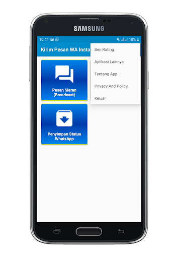 Mengirim Pesan Instant - Penyi Screen 2